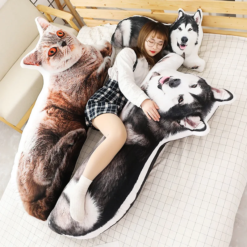Creative 3D Model Dog Cat Star People Pillow Doll Plush Doll Toy Animals Cushion Washable
Creative 3D Model Dog Cat Star People Pillow Doll Plush Doll Toy Animals Cushion Washable
