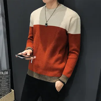 MRMT 2020 Brand Autumn/Winter Men's Sweater High-Neck Solid Wool Sweater for Male Leisure Splice Tops Sweater
MRMT 2020 Brand Autumn/Winter Men's Sweater High-Neck Solid Wool Sweater for Male Leisure Splice Tops Sweater