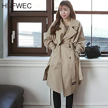 Khaki Lapel Long Sleeve Double-breasted Split Fork Loose Windbreaker Woman Casual Fashion 2020 Spring Coat New V294
Khaki Lapel Long Sleeve Double-breasted Split Fork Loose Windbreaker Woman Casual Fashion 2020 Spring Coat New V294