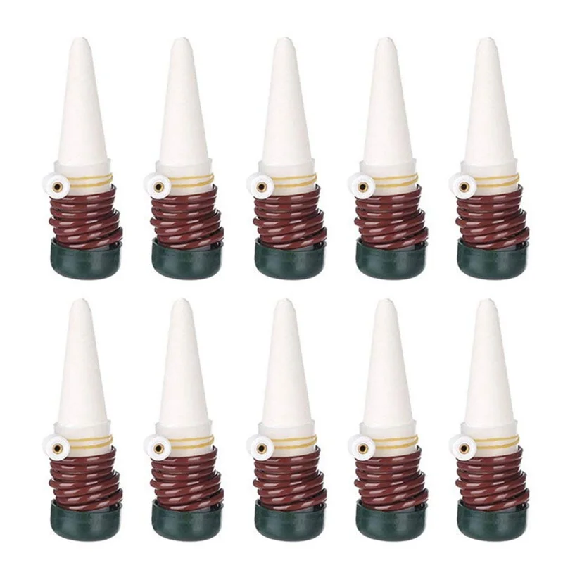 Watering Stakes,10 Pack Indoor Automatic Drip Watering System Irrigation Equipment Tool for Plant Waterer Ceramic Probes Housepl
Watering Stakes,10 Pack Indoor Automatic Drip Watering System Irrigation Equipment Tool for Plant Waterer Ceramic Probes Housepl
