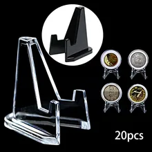 20Pcs Plastic Coin Display Stand Clear Round Square Case Capsules Holder Easel Suitable For Challenge Coin Medal Frame Photo
20Pcs Plastic Coin Display Stand Clear Round Square Case Capsules Holder Easel Suitable For Challenge Coin Medal Frame Photo