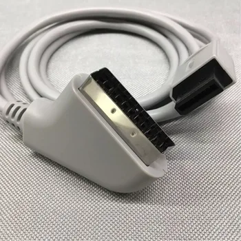 FZQWEG 1.8m EU version Plug RGB Scart Cable Video HD HDTV Cord for Wii Console Game
FZQWEG 1.8m EU version Plug RGB Scart Cable Video HD HDTV Cord for Wii Console Game