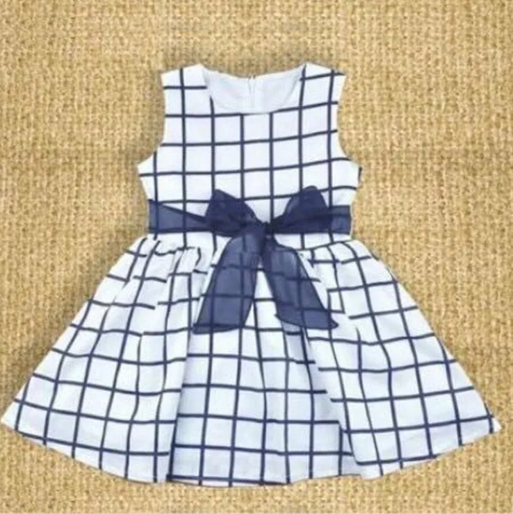 Children Blue Plaid Dress Bow baby Princess Kids Dresses for Girls O-neck Casual Clothes toddler costume summer cheap stuff
Children Blue Plaid Dress Bow baby Princess Kids Dresses for Girls O-neck Casual Clothes toddler costume summer cheap stuff
