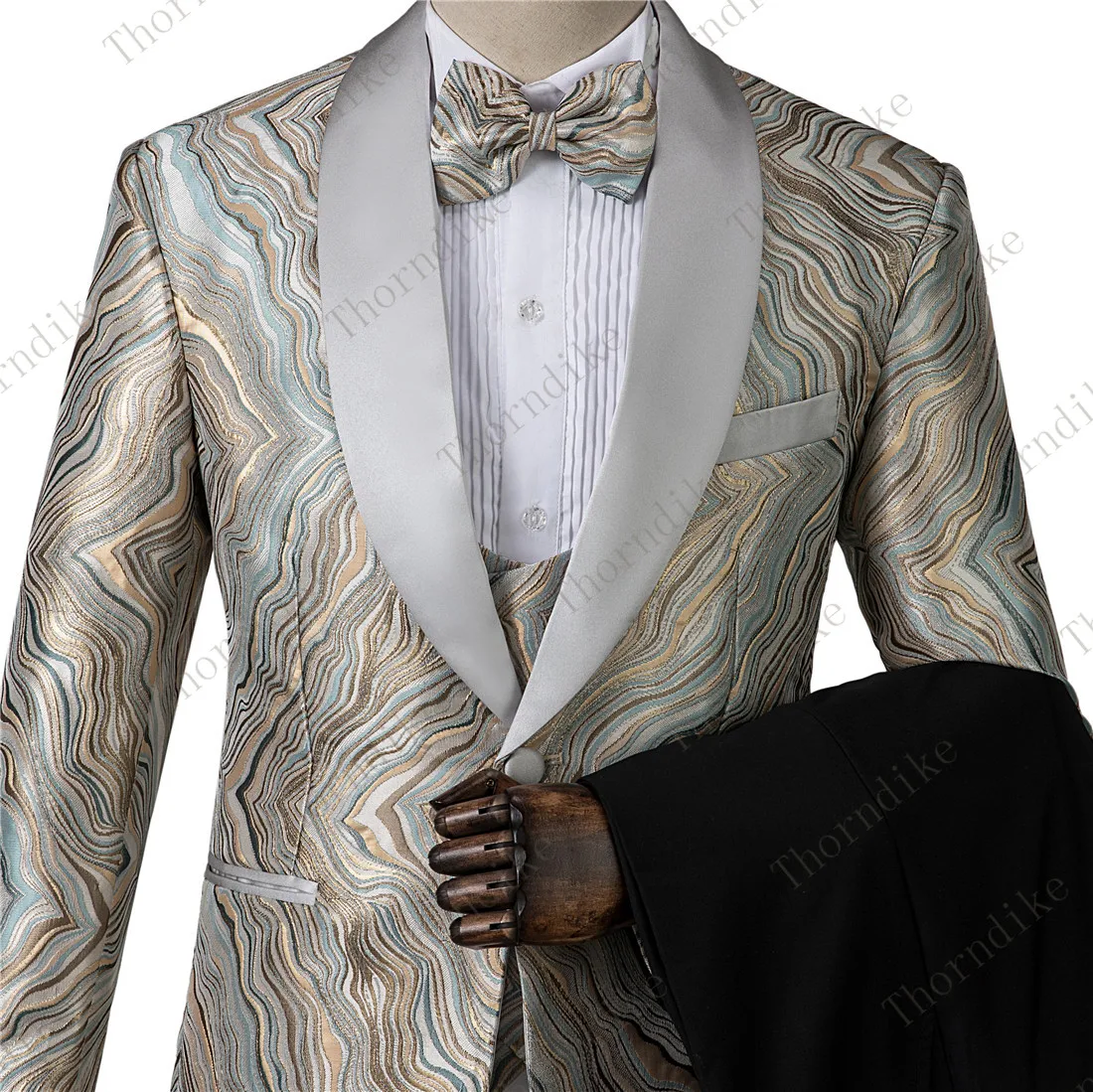 Thorndike High quality Light Color Elegant men dress three-piece set slim design men suit jacket+pants+vest Large Size XS-4XL
Thorndike High quality Light Color Elegant men dress three-piece set slim design men suit jacket+pants+vest Large Size XS-4XL