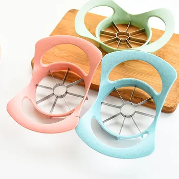 Ingot Type Wheat Straw Stainless Steel Fruit Cutter Apple Slicer Apple Slicer 
Ingot Type Wheat Straw Stainless Steel Fruit Cutter Apple Slicer Apple Slicer