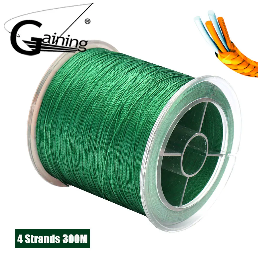 4 Strands Braided Fishing Line 300M PE Fishing Line Multifilament Fishing Line 8 10 20 30 40 60 80 100 120 140LB Carp Fishing
4 Strands Braided Fishing Line 300M PE Fishing Line Multifilament Fishing Line 8 10 20 30 40 60 80 100 120 140LB Carp Fishing