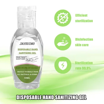 60ml Disinfection Portable Hand Sanitizer High-efficiency Antibacterial Gel Disposable Waterless Hand Gel Handgel
60ml Disinfection Portable Hand Sanitizer High-efficiency Antibacterial Gel Disposable Waterless Hand Gel Handgel
