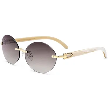 2019 New Men Round Sunglasses Buffalo Horn Glasses Retro Gold Silver Frame Eyewear Female Male Sun Glasses for Men Oculos Gafas
2019 New Men Round Sunglasses Buffalo Horn Glasses Retro Gold Silver Frame Eyewear Female Male Sun Glasses for Men Oculos Gafas