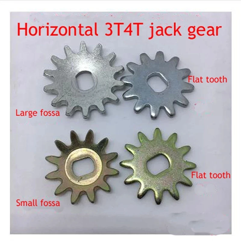 

1/2pc 3 Tons 4Tons Horizontal Jack Repair Parts Gear Flat toothSocket ToothBigtooth