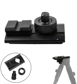 Sling Swivel Stud Adapter, Aluminum 20mm Rail Mount Hunting Accessory for Bipod Installation
Sling Swivel Stud Adapter, Aluminum 20mm Rail Mount Hunting Accessory for Bipod Installation