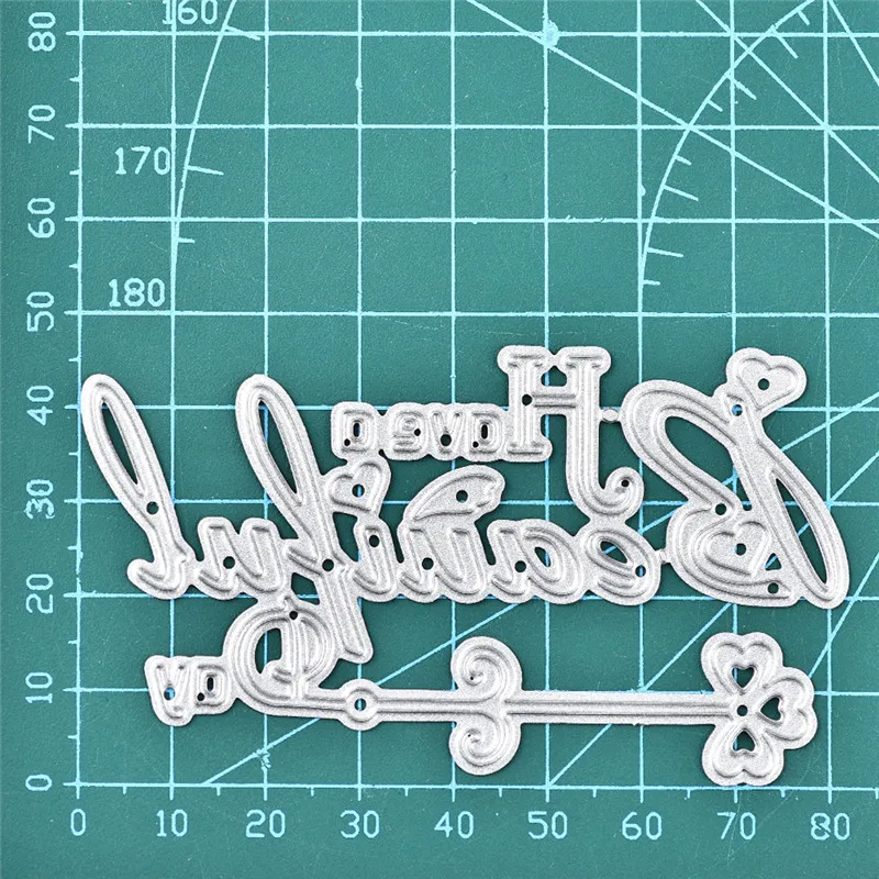 DiyArts Letter Dies Beautiful Word Metal Cutting Dies New 2019 for Craft Dies Scrapbooking Die Cut Embossing Stencil Card Making
DiyArts Letter Dies Beautiful Word Metal Cutting Dies New 2019 for Craft Dies Scrapbooking Die Cut Embossing Stencil Card Making