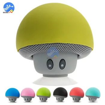 Mini Mushroom Wireless Bluetooth 4.1 Speaker MP3 Player 3W Portable Stereo Lossless Column peaker for Mobile Phone
Mini Mushroom Wireless Bluetooth 4.1 Speaker MP3 Player 3W Portable Stereo Lossless Column peaker for Mobile Phone