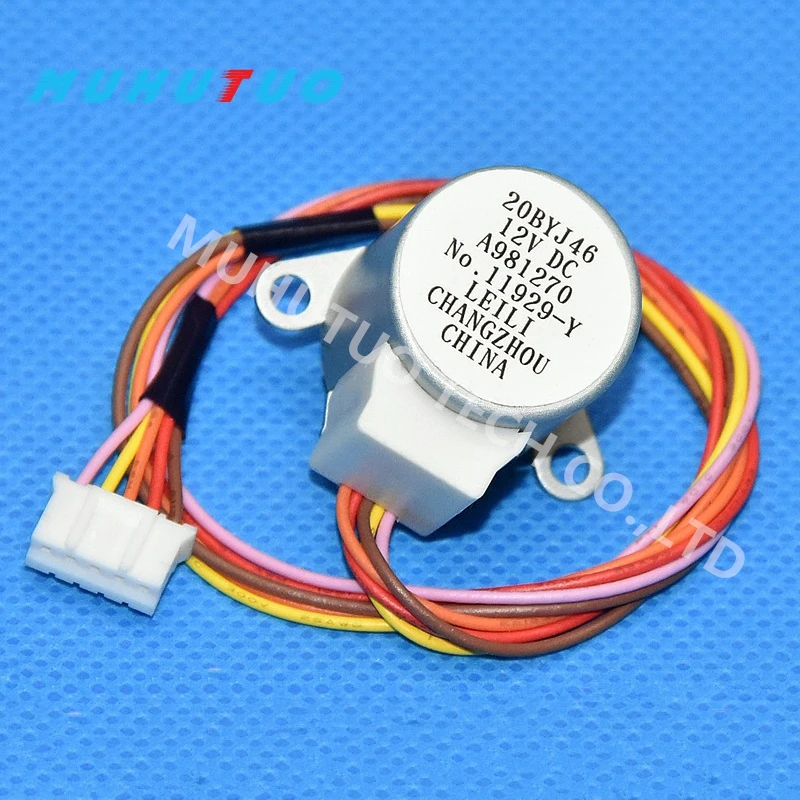 20BYJ46 Air conditioning internal-hanging machine pendulum vane synchronous scavenging motor 12V stepper air guide motor
20BYJ46 Air conditioning internal-hanging machine pendulum vane synchronous scavenging motor 12V stepper air guide motor