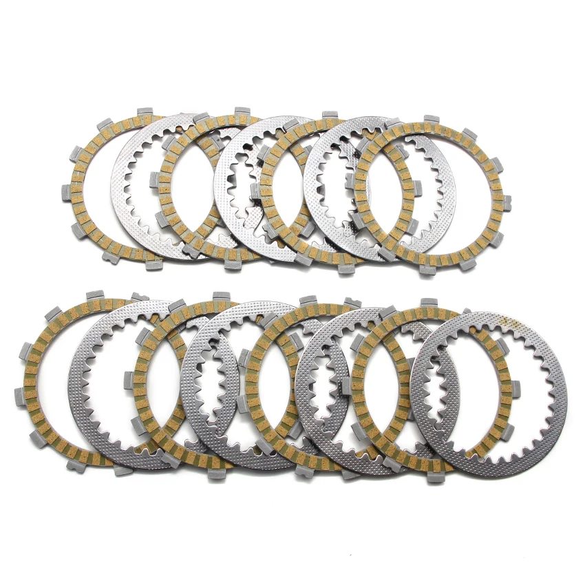 

Clutch Friction Disc Plate Kit For Suzuki GSF400 GK75A 1989-1994 GSXR400 GK76A 1990-1995 RL/RM/RN/RP/RS 21442-33C51 21451-19A00