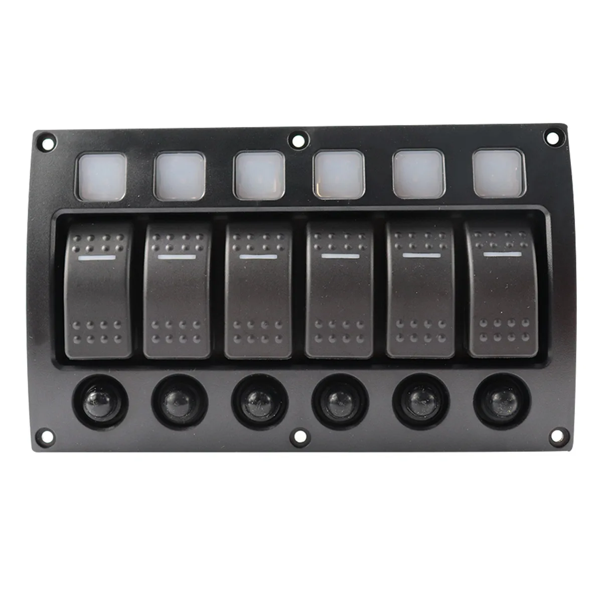 Caravan Ship Dune Buggy Waterproof Switch Breadboard 12/24 V6 Group 6-Bit on-off with Red Light Indicator
Caravan Ship Dune Buggy Waterproof Switch Breadboard 12/24 V6 Group 6-Bit on-off with Red Light Indicator
