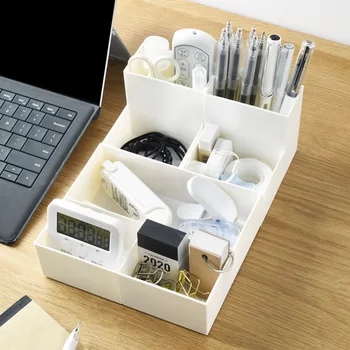 Wall-mounted Remote Control Storage Box Mobile Phone Plug Holder Multi-gird Makeup Organizer Desktop Home Office Organization
Wall-mounted Remote Control Storage Box Mobile Phone Plug Holder Multi-gird Makeup Organizer Desktop Home Office Organization