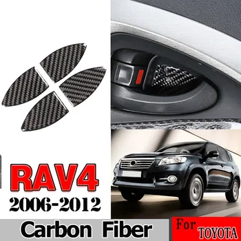 For Toyota RAV4 2006-2012 Real Carbon Fiber 3D Sticker Inner Car Door Handle Bowl Trim Cover Interior Car Accessories
For Toyota RAV4 2006-2012 Real Carbon Fiber 3D Sticker Inner Car Door Handle Bowl Trim Cover Interior Car Accessories