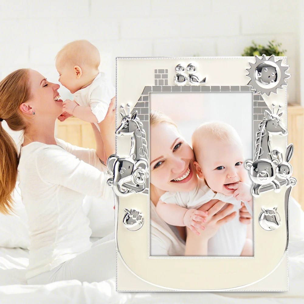 Noah's Ark Design Photo Frame Animal Baby 4x6 Inch Picture Frames New Born Baby Birthday Gifts Tabletop Wall Decoration
Noah's Ark Design Photo Frame Animal Baby 4x6 Inch Picture Frames New Born Baby Birthday Gifts Tabletop Wall Decoration