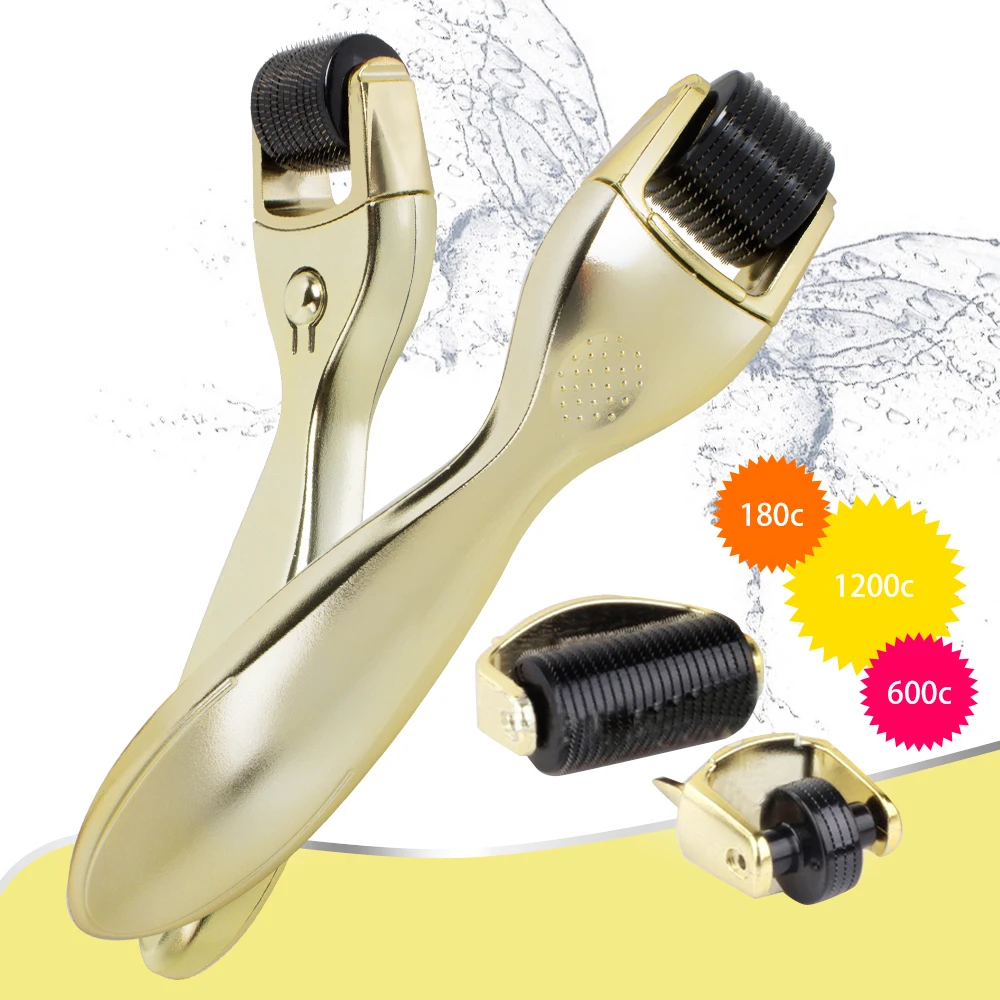 3in1 Micro Needle Roller Skin Facial Care Therapy Kit Titanium Mezoroller Microneedle Machine
3in1 Micro Needle Roller Skin Facial Care Therapy Kit Titanium Mezoroller Microneedle Machine
