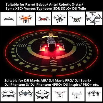 70CM Landing Pad Fast-fold LED Light Landing Pads Night Flight Parking Apron For DJI Mavic 2 pro FIMI X8 SE Drone Accessories
70CM Landing Pad Fast-fold LED Light Landing Pads Night Flight Parking Apron For DJI Mavic 2 pro FIMI X8 SE Drone Accessories