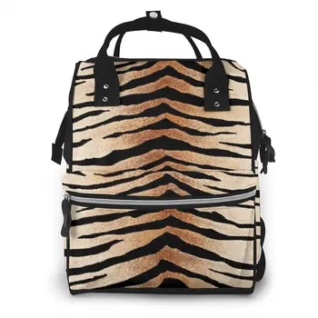 Mummy Bag Tiger Skin Nappy Backpack Large Capacity Stroller Bag Mom Baby Multi-function Waterproof Diaper Bag
Mummy Bag Tiger Skin Nappy Backpack Large Capacity Stroller Bag Mom Baby Multi-function Waterproof Diaper Bag