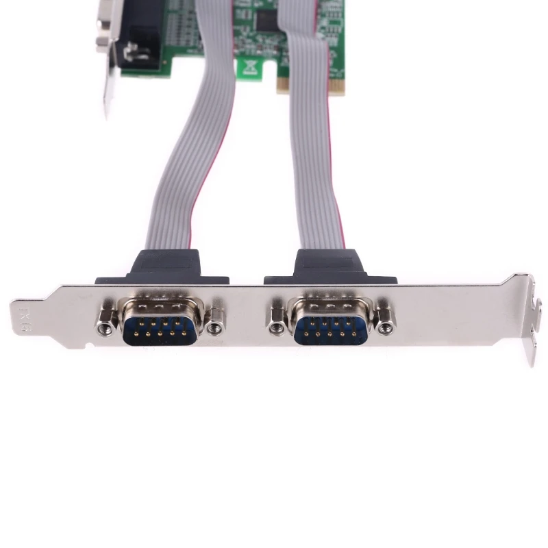 AX99100 Chipset PCI Express Expansion Card Adapter Converter for Serial Parallel Port RS-232
AX99100 Chipset PCI Express Expansion Card Adapter Converter for Serial Parallel Port RS-232