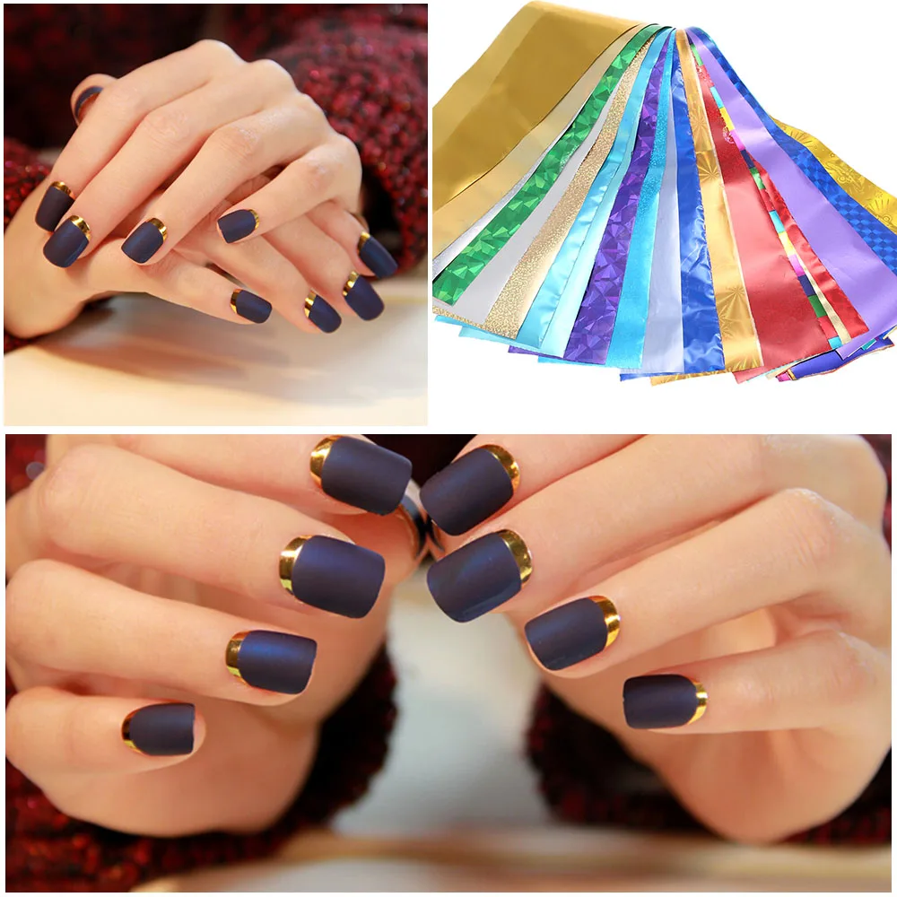 50 Colors Nail Stickers for Nail Art Transfer Foils Sticker Manicure Nail DIY Nail Tips Decals Decorations Accessories
50 Colors Nail Stickers for Nail Art Transfer Foils Sticker Manicure Nail DIY Nail Tips Decals Decorations Accessories