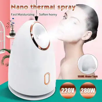Deep Clean Facial Steamer Nano Ionic Face Steamer for Home Facial Steamer Sauna Spa Moisturizing Cleansing Pores Blackheads Acne
Deep Clean Facial Steamer Nano Ionic Face Steamer for Home Facial Steamer Sauna Spa Moisturizing Cleansing Pores Blackheads Acne