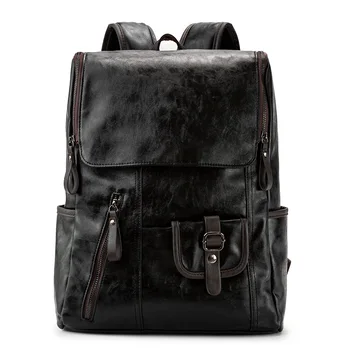 Top quality black color pu leather men backpack outdoor Large Capacity Hiking Climbing Camping backpack for male 0824-51
Top quality black color pu leather men backpack outdoor Large Capacity Hiking Climbing Camping backpack for male 0824-51