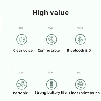 SPRIMO headphone Earphone Bluetooth 5.0 Wireless Headsets sport earbuds With charging BOX for All Smart Phone inpods 12 
SPRIMO headphone Earphone Bluetooth 5.0 Wireless Headsets sport earbuds With charging BOX for All Smart Phone inpods 12