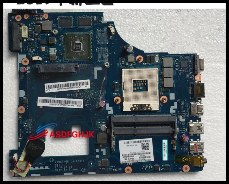 Материнская плата для ноутбука Lenovo G500, материнская плата VIWGP/GR LA-9631P HM70
Материнская плата для ноутбука Lenovo G500, материнская плата VIWGP/GR LA-9631P HM70