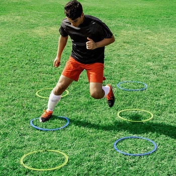 12 Pcs/set Innovations Speed And Agility Training Rings Soccer Abs Multi Color Sensitive Football Training Equipment Pace Lap
12 Pcs/set Innovations Speed And Agility Training Rings Soccer Abs Multi Color Sensitive Football Training Equipment Pace Lap