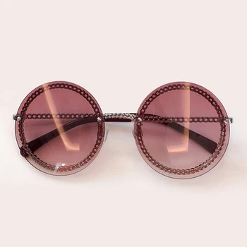 2019 Round Chain Sunglasses Women Brand Designer Rimless Chain Vintage Sunglasses Female
2019 Round Chain Sunglasses Women Brand Designer Rimless Chain Vintage Sunglasses Female