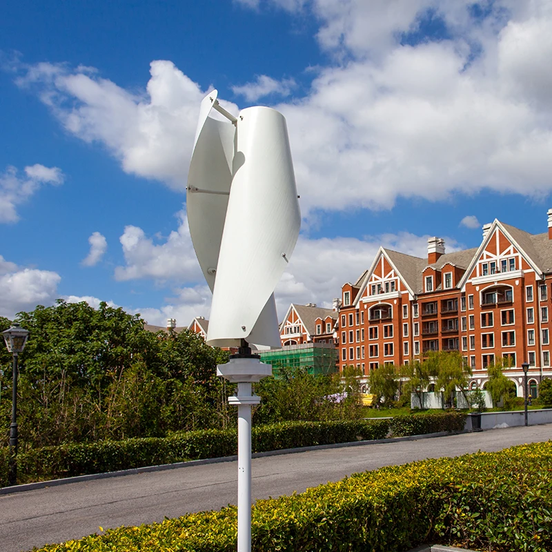 R&X 400W/600W White Windmill 12V/24V Sprial Vertical Wind Power Turbine Generator Kit with Controller High-efficiency Noiseless
R&X 400W/600W White Windmill 12V/24V Sprial Vertical Wind Power Turbine Generator Kit with Controller High-efficiency Noiseless