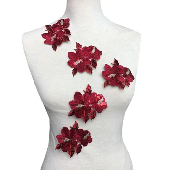 10pc Flower Embroidery Patch Sequin Beaded Patches For Clothing Clothes Sticker Embroidered Appliques Iron On Parches AC1530
10pc Flower Embroidery Patch Sequin Beaded Patches For Clothing Clothes Sticker Embroidered Appliques Iron On Parches AC1530