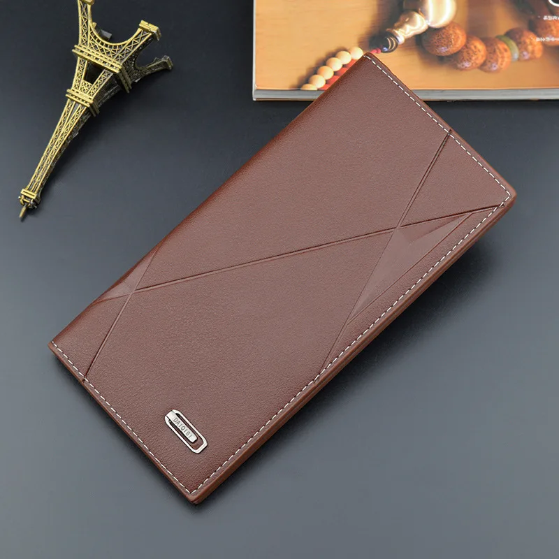 New men's wallet men's long thin section youth soft wallet 3 fold multi-card slot large-capacity embossed fashion wallet
New men's wallet men's long thin section youth soft wallet 3 fold multi-card slot large-capacity embossed fashion wallet
