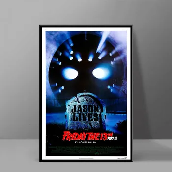 Friday the 13th Jason Voorhees Classic Horror Movie Art Painting Vintage Canvas Poster Wall Home Decor
Friday the 13th Jason Voorhees Classic Horror Movie Art Painting Vintage Canvas Poster Wall Home Decor