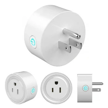WiFi Smart Plug Mini Wireless Socket Timer Home Power Socket WiFi Power Switch Remote Control Outlet _WK
WiFi Smart Plug Mini Wireless Socket Timer Home Power Socket WiFi Power Switch Remote Control Outlet _WK