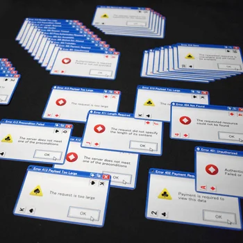 Windows Error Playing Cards with Case Poker Board Games Plastic Playing Cards Waterproof Card Party Family Game Funny Gifts
Windows Error Playing Cards with Case Poker Board Games Plastic Playing Cards Waterproof Card Party Family Game Funny Gifts