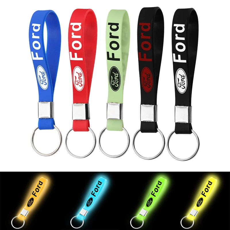 Luminous Car Key Ring Fashion Auto Accessiores for Fords Focus 2 3 1 MK2 MK3 MK1 Fusion Automobile Keychian Rubber Keys Chain
Luminous Car Key Ring Fashion Auto Accessiores for Fords Focus 2 3 1 MK2 MK3 MK1 Fusion Automobile Keychian Rubber Keys Chain