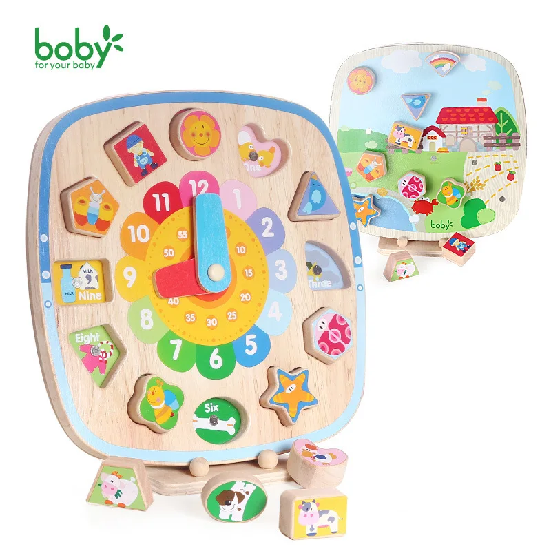 Boby Children 1-2-3-Year-Old Shape Matching Building Blocks Magnet Clock Graphics Early Education ENLIGHTEN Cognitive Educationa 
Boby Children 1-2-3-Year-Old Shape Matching Building Blocks Magnet Clock Graphics Early Education ENLIGHTEN Cognitive Educationa