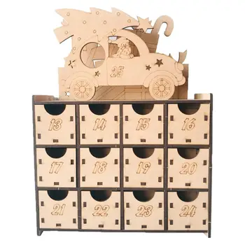 Christmas Wooden Countdown Advent Calendar Box DIY 24 Drawers Candy Gift Boxes 634E
Christmas Wooden Countdown Advent Calendar Box DIY 24 Drawers Candy Gift Boxes 634E