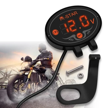 Waterproof Digital Motorcycle Voltmeter Meter Tester LED Display For BMW C 600 650 Sport C 650 400 GT F 650 700 GS F800 GT R ST
Waterproof Digital Motorcycle Voltmeter Meter Tester LED Display For BMW C 600 650 Sport C 650 400 GT F 650 700 GS F800 GT R ST