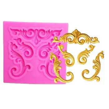 Fondant Cake Chocolate Embossing Mold Food Grade Silicone Embosser DIY Fondant Cake Chocolate Moulds Clay Handicraft Embosser
Fondant Cake Chocolate Embossing Mold Food Grade Silicone Embosser DIY Fondant Cake Chocolate Moulds Clay Handicraft Embosser