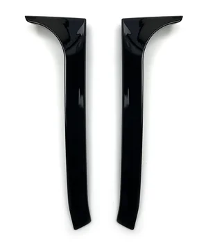 2pcs/set Rear Window Side Rear Spoiler Wing Lip Cover Trim Sticker Fit For VW Golf 6 MK6 R GTE GTD 2008 2009 2010 2011 2012