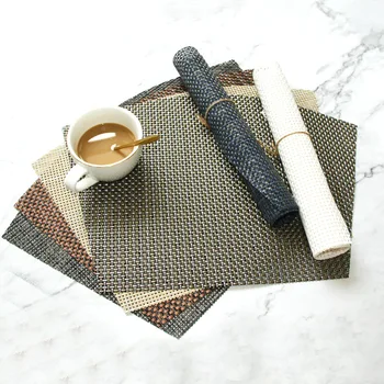edge Placemats Set of 6 Woven Vinyl Placemats for Dining Table Durable Heat Resistant Washable Placemats for Round Table
edge Placemats Set of 6 Woven Vinyl Placemats for Dining Table Durable Heat Resistant Washable Placemats for Round Table
