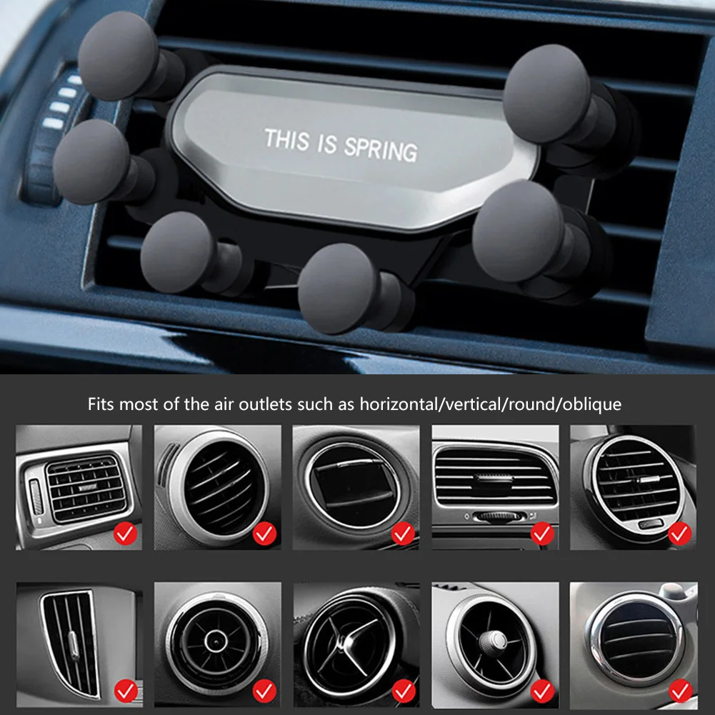 Gravity Vehicle Mobile Phone Rack Seven Point Support Deformation Support Card Button Support Creative Car Navigation Frame
Gravity Vehicle Mobile Phone Rack Seven Point Support Deformation Support Card Button Support Creative Car Navigation Frame