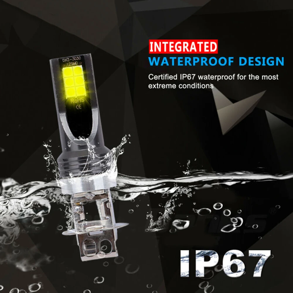 2pcs/Set LED Bulb H3 Yellow Headlight 250W 4000LM 3000K Car Light Exterior Accesory Daytime Running Driving Lamp
2pcs/Set LED Bulb H3 Yellow Headlight 250W 4000LM 3000K Car Light Exterior Accesory Daytime Running Driving Lamp