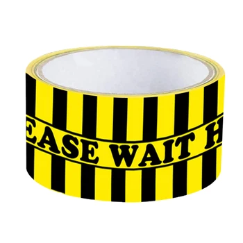 1pc Durable Removable Practical Lightweight Self-adhesive Floor Tape Floor Sign Please Wait Here Supermaket Indoor Outdoor 
1pc Durable Removable Practical Lightweight Self-adhesive Floor Tape Floor Sign Please Wait Here Supermaket Indoor Outdoor
