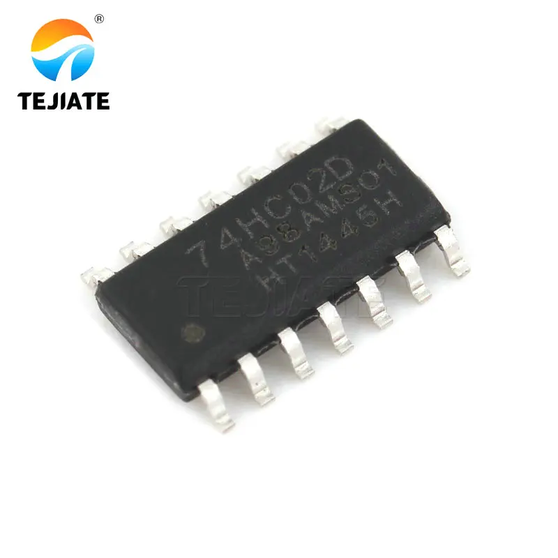 10 шт. 74HC02D SOP14 74HC02 SOP SN74HC02DR SOP-14 SN72HC02 SMD новый и оригинальный IC | Электронные